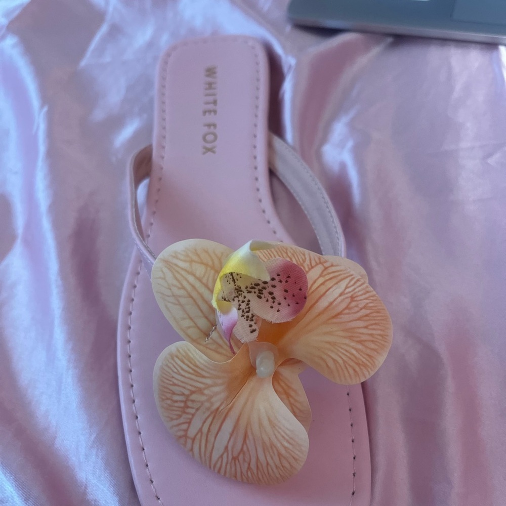 Pink Floral Women's Sandals